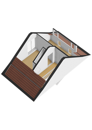 Floorplan - Emile Hullebroeckstraat 41D, 3543 BZ Utrecht